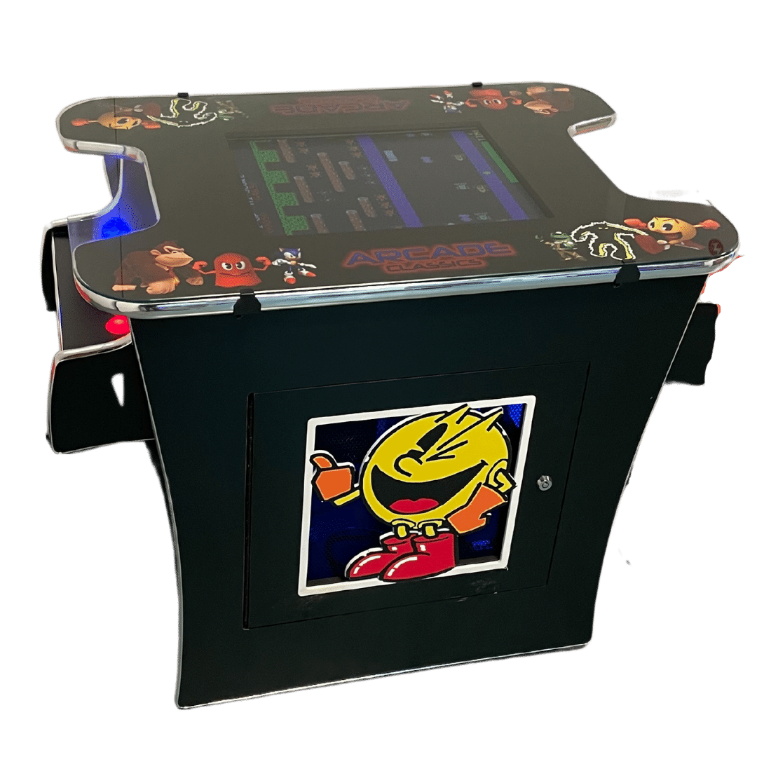 NEW ARCADE COCKTAIL MACHINE 516 IN 1 GAMES BLACK EDITION