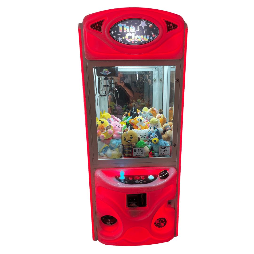 claw machine, arcade machine
